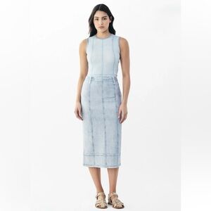 RAG & BONE Miramar Ponte Pencil Skirt in Color Aliah